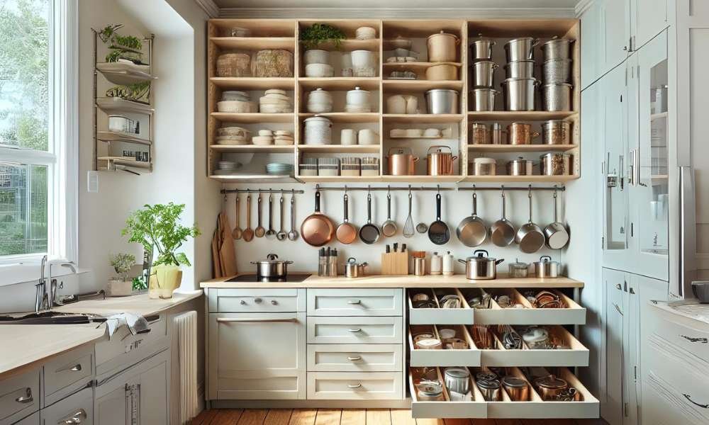 How To Store Pots And Pans In Small Kitchen