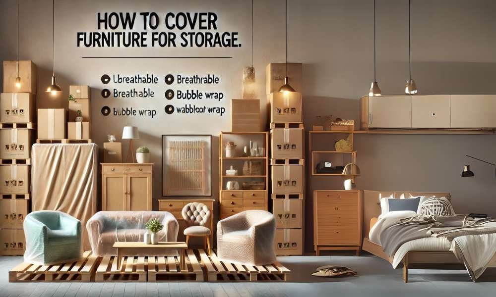 How To Cover Furniture For Storage