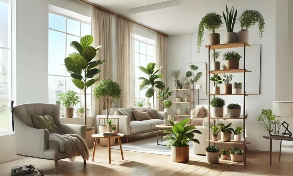 How To Place Plants In Living Room